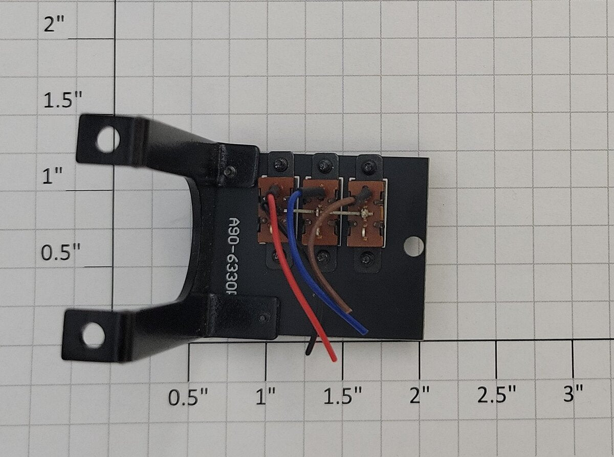 Acme A90-6330R O Gauge 3 Function Switch Assembly
