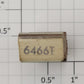 Lionel RS-6466T Tender Frame Underside Rubber Stamp #6466T