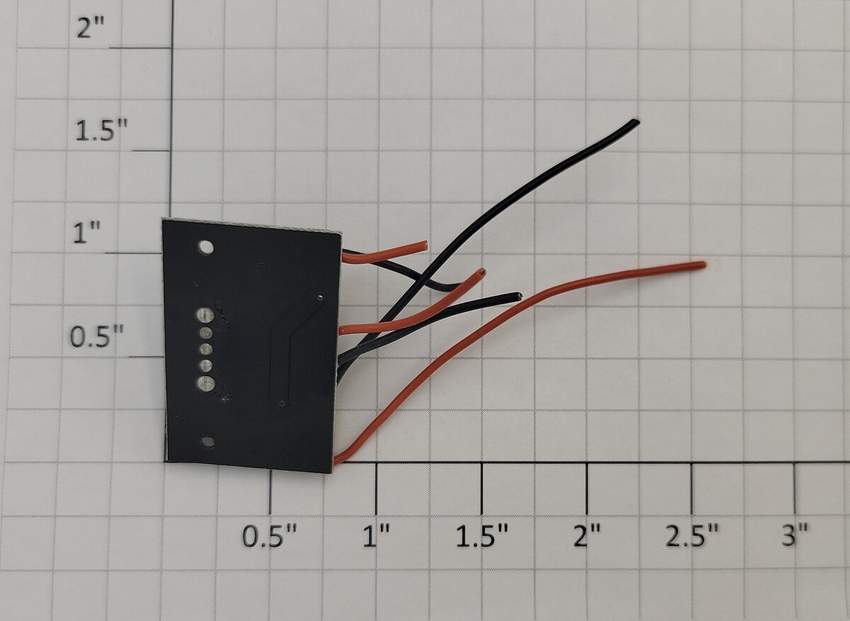 Lionel 3201-A02 Single Function On/Off Switch PCB Circuit Board