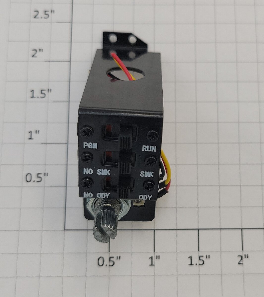 Lionel SW-2003 3-Function Switch Assembly with Potentiometer