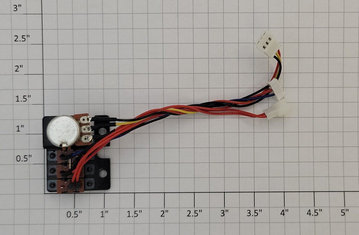 Lionel SW-2004 O Gauge 3 Function Switch Assembly with Potentiometer & Wire