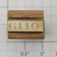 Lionel RS-6110 Steam Locomotive Rubber Stamp #6110