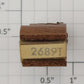 Lionel RS-2689T Tender Frame Underside Rubber Stamp #2689T