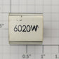 Lionel RS-6020W Tender Frame Underside Rubber Stamp #6020W