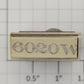 Lionel RS-6020W Tender Frame Underside Large Serif Rubber Stamp #6020W