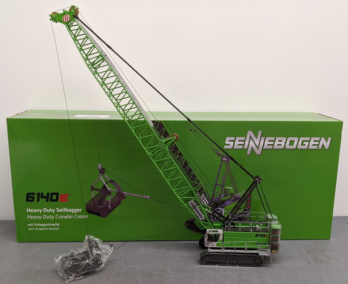 Sennebogen 299240 1:50 Scale Diecast 6140E Heavy Duty Crawler Crane