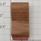 Lionel RS-6466WX Tender Frame Underside Rubber Stamp #6466WX