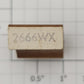 Lionel RS-2666WX Tender Frame Underside Rubber Stamp #2666WX