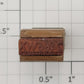 Lionel RS-2466WX Tender Frame Underside Rubber Stamp #2466WX
