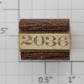 Lionel RS-2036 Steam Locomotive Serif Font Rubber Stamp #2036