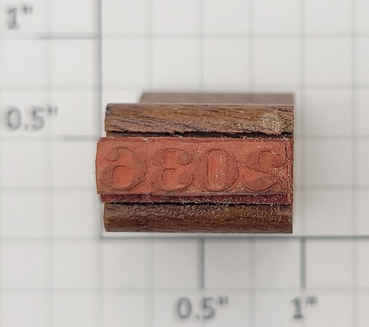 Lionel RS-2036 Steam Locomotive Serif Font Rubber Stamp #2036