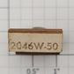 Lionel RS-2046W-50 Tender Frame Underside Rubber Stamp #2046W-50