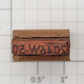 Lionel RS-2046W-50 Tender Frame Underside Rubber Stamp #2046W-50