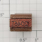 Lionel RS-2046T Tender Frame Underside Rubber Stamp #2046T