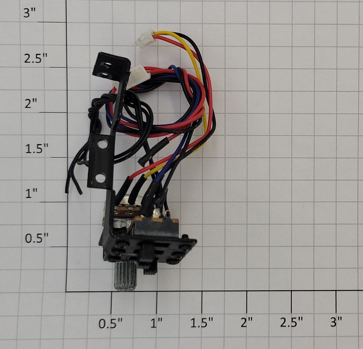Lionel FS-2013 O Gauge 3-Function Switch with Harness, Potentiometer and Bracket