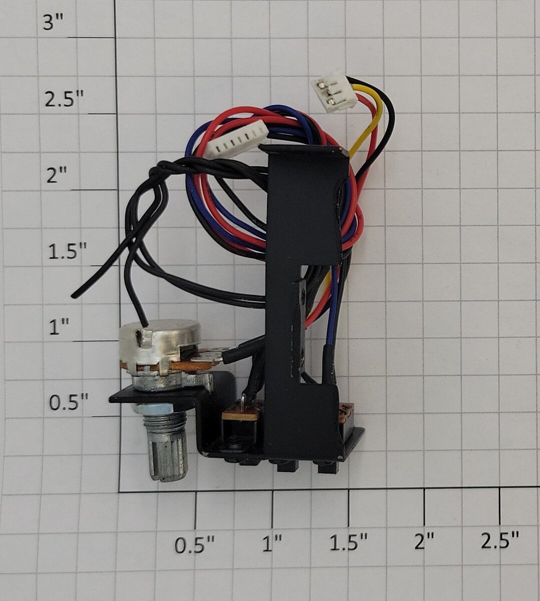 Lionel FS-2013 O Gauge 3-Function Switch with Harness, Potentiometer and Bracket