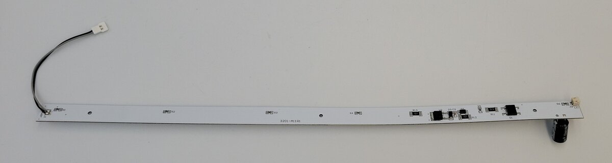 Lionel 3201-A11R1 Passenger Car 6-LED PCB Circuit Board 14.5" Long