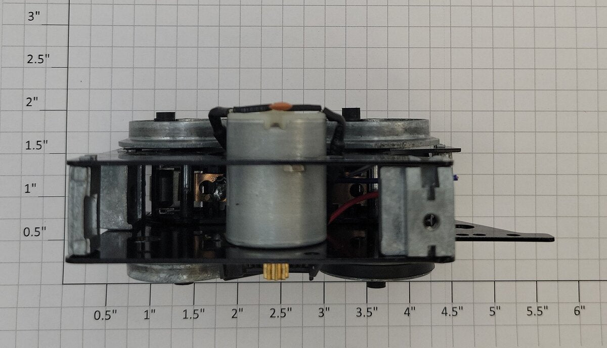 Lionel 18738-50 4-4-2 Steam Loco Starter Motor Truck w/o Reverse or Smoke Unit