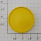 Lionel 19442-54 Light Yellow Water Supply Flatcar Tank End Cap
