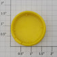 Lionel 19442-54 Light Yellow Water Supply Flatcar Tank End Cap