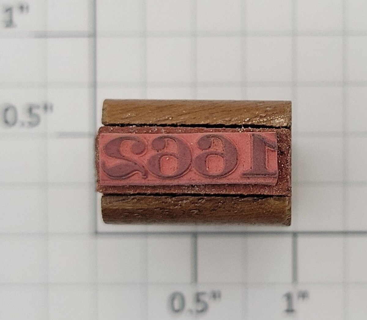 Lionel RS-1662 Steam Locomotive Rubber Stamp #1662