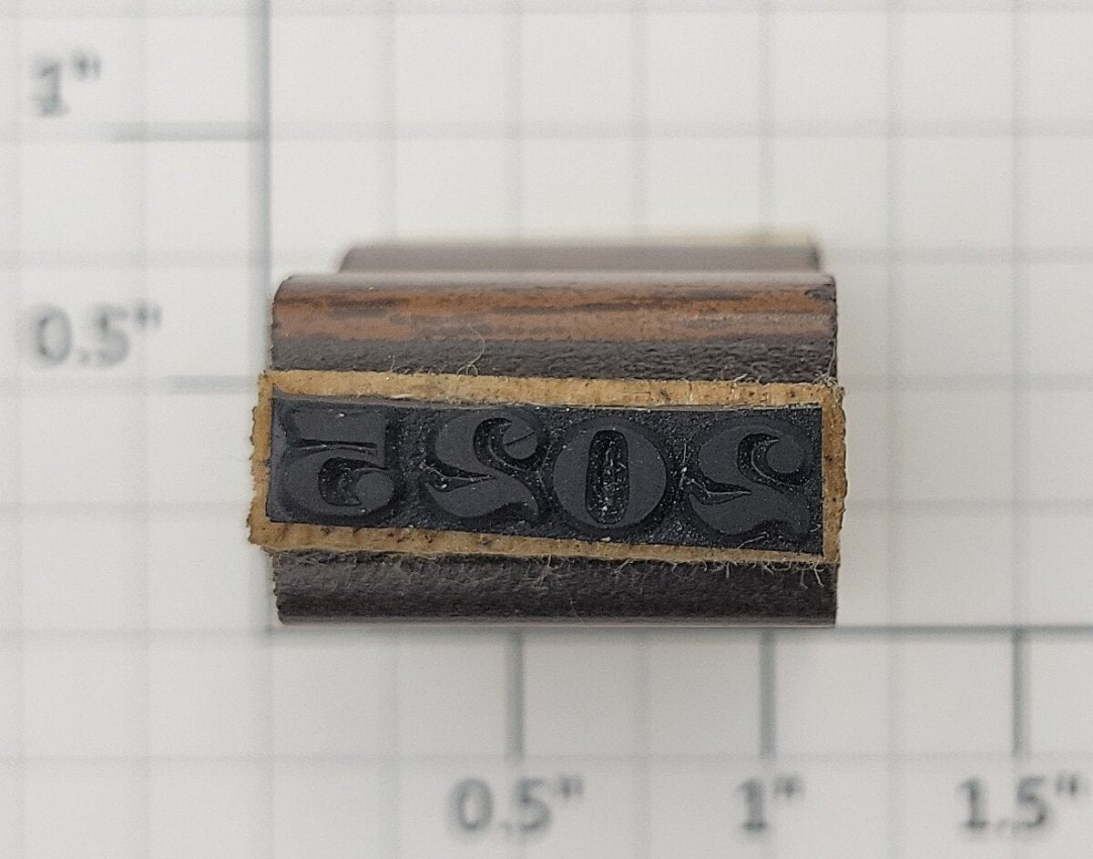 Lionel RS-2025 Steam Locomotive Rubber Stamp #2025