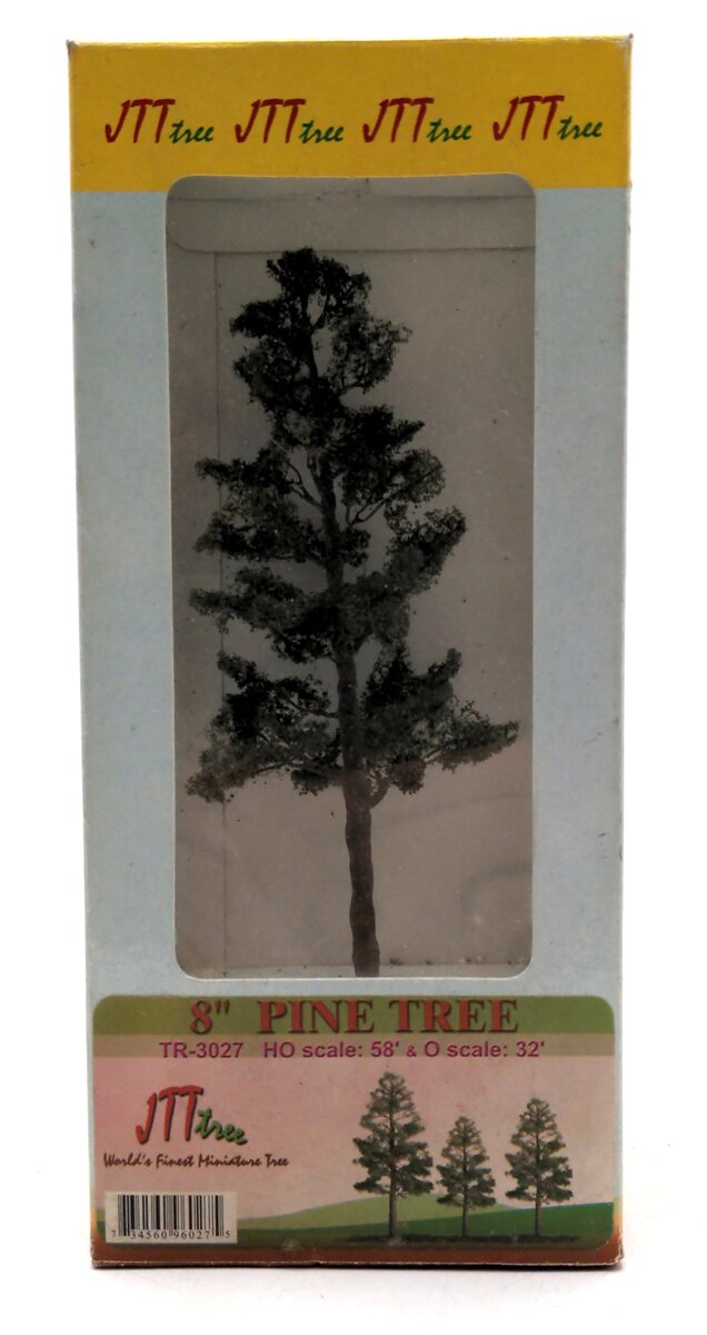JTT Scenery Products TR-3027 HO/O Scale 8" Pine Tree