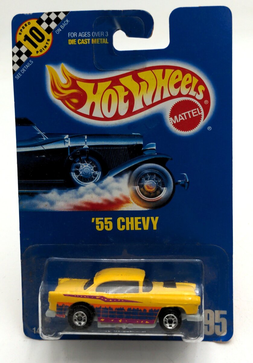 Hot Wheels 1467 1:64 Scale 1955 Chevy Bel Air Diecast Model