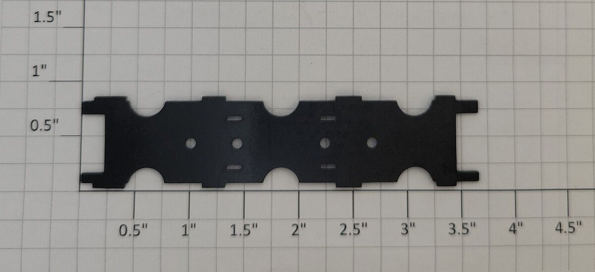 Lionel 2026M-41 O27 Gauge 3-1/2" Fiber Collector Pick-Up Shoe Plate