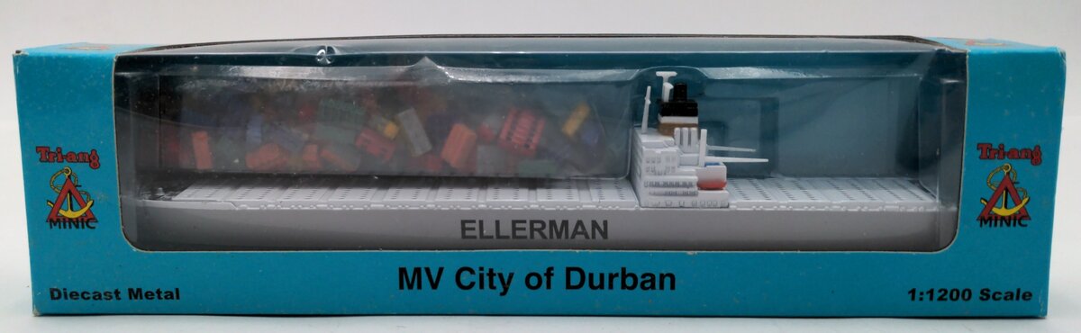 Tri-Ang P622 1:1200 Scale Ellerman Cargo MV City Of Durban