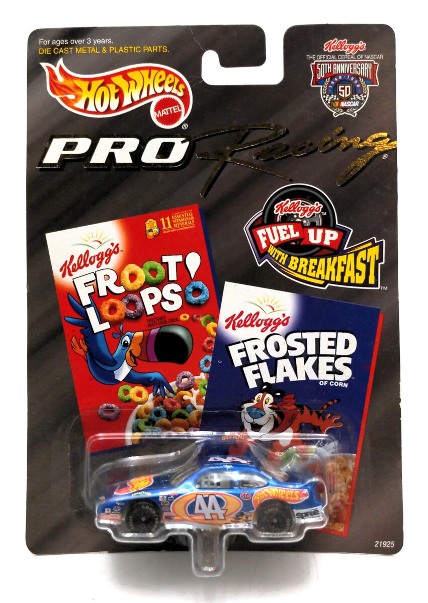 Hot Wheels 21945 1:64 Scale Pro Racing Kellogg's #44 Racing