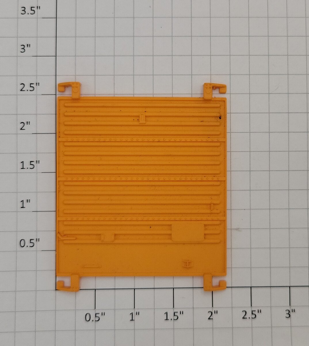 Lionel 9600-14 Yellow Hi-Cube Boxcar Door