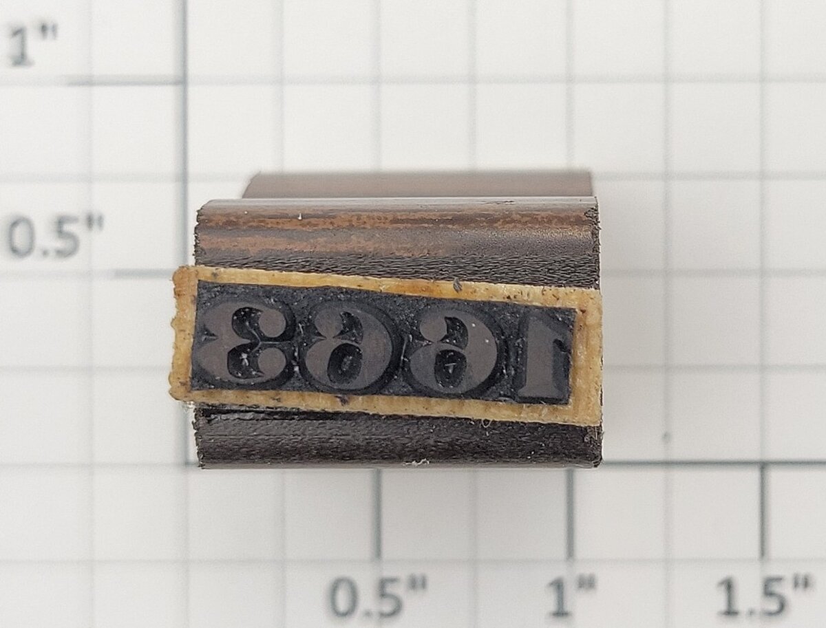 Lionel RS-1663 Steam Locomotive Rubber Stamp #1663