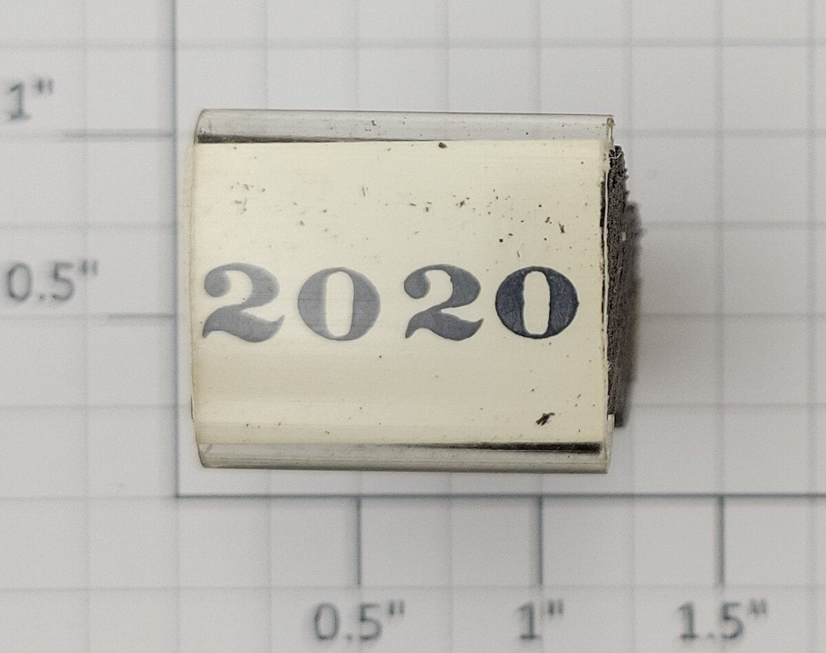 Lionel RS-2020 Steam Locomotive Rubber Stamp #2020