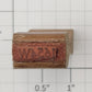 Lionel RS-1654W Tender Frame Underside Rubber Stamp #1654W