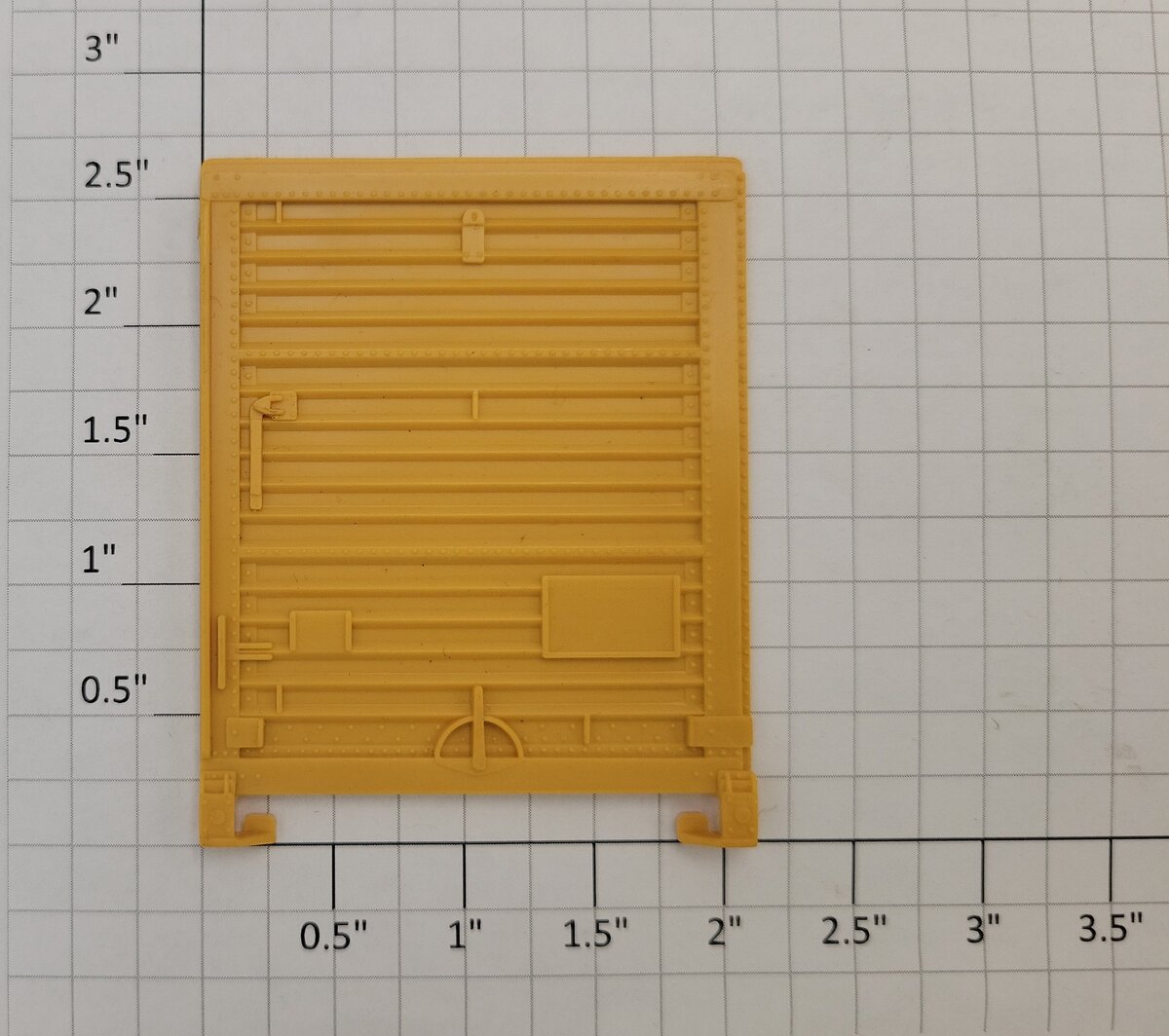 Lionel 17223-24 Tan Right Hand Single Boxcar Door with Guides