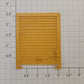 Lionel 17208-14 Tan Single Boxcar "A" Door with Guides