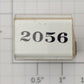 Lionel RS-2056 Steam Locomotive Rubber Stamp #2056