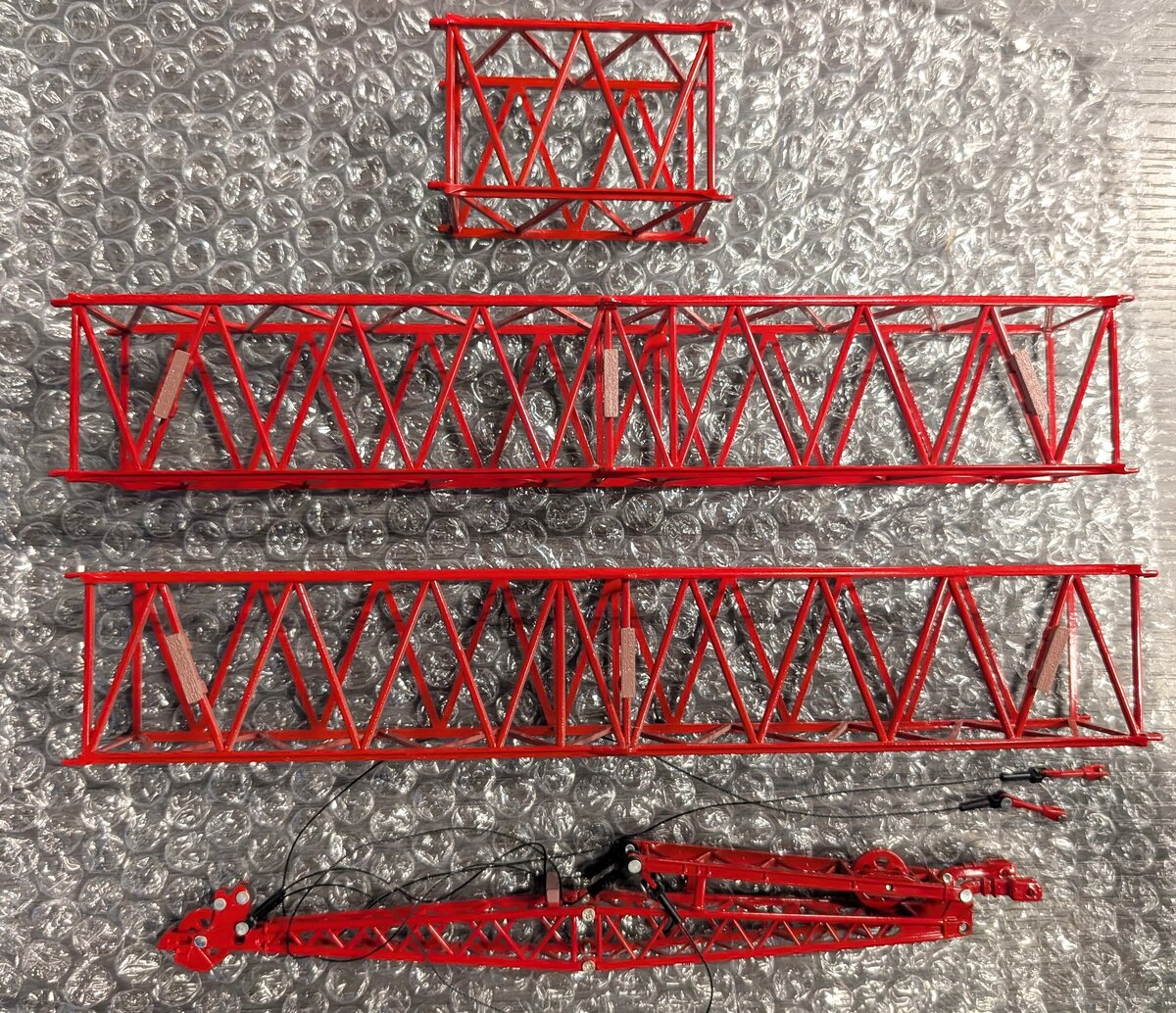 TWH Collectibles 1:50 Diecast Model Lattice Boom/Jib Extension Sections