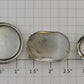 MTH TP-SL00056 Standard Gauge Nickel Dome Set with Chimney (Set of 3)