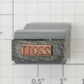 Lionel RS-2201T Tender Frame Underside Rubber Stamp #2201T