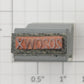Lionel RS-2020WX Tender Frame Underside Rubber Stamp #2020WX