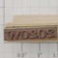 Lionel RS-2020W Tender Frame Underside Rubber Stamp #2020W
