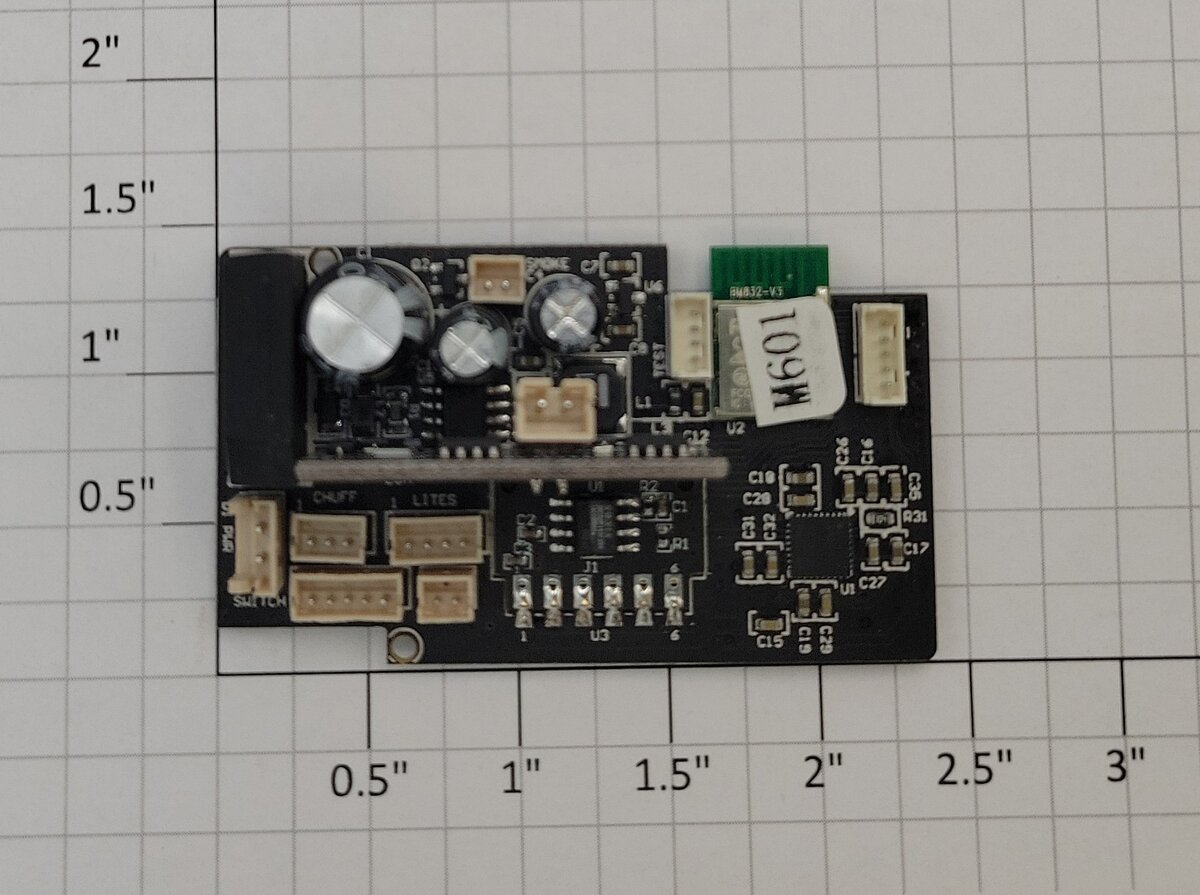 Lionel 2123080-300  Locomotive Bluetooth Space Launch LCBB 5.0 PCB Circuit Board