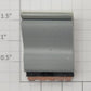 Lionel RS-2225T Tender Frame Underside Rubber Stamp #2225T