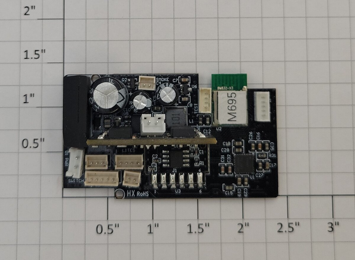 Lionel 2445180-300 Lionchief U.S. Army ET44 Diesel Bluetooth PCB Circuit Board