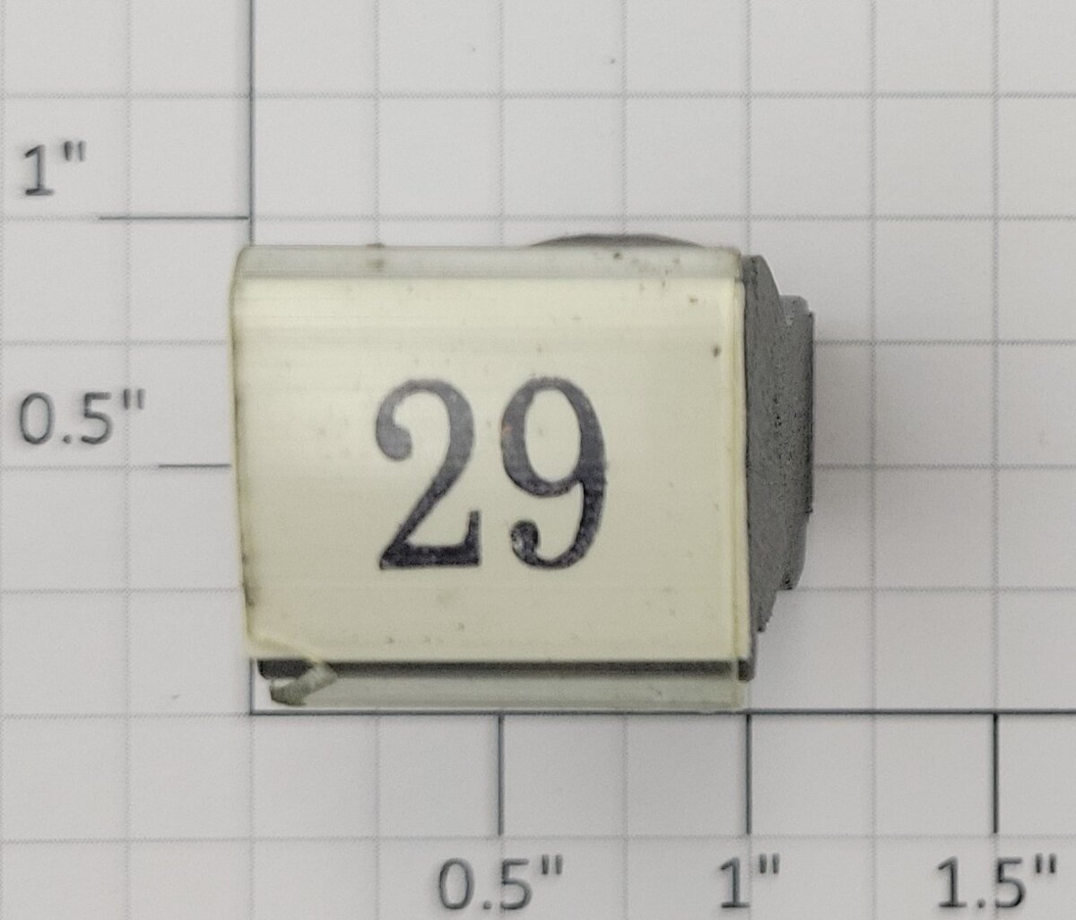 Lionel RS-29 Day Coach Passenger Car Rubber Stamp #29