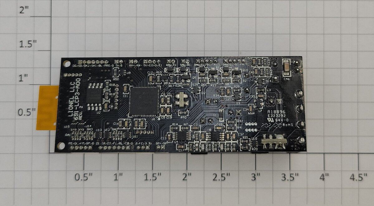 Lionel LCP3-2133510 LCM6 Veranda PCB Circuit Board - Revision A