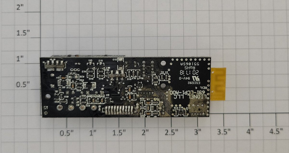 Lionel 691ENGM241 Lionchief SD60M Diesel Locomotive Bluetooth PCB Circuit Board
