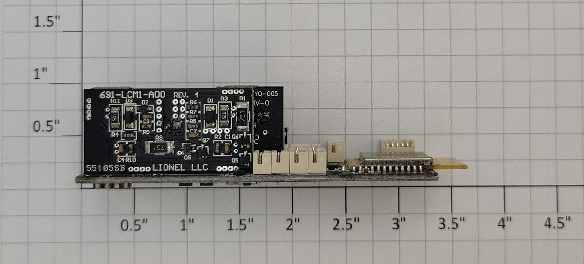 Lionel 691ENGM241 Lionchief SD60M Diesel Locomotive Bluetooth PCB Circuit Board